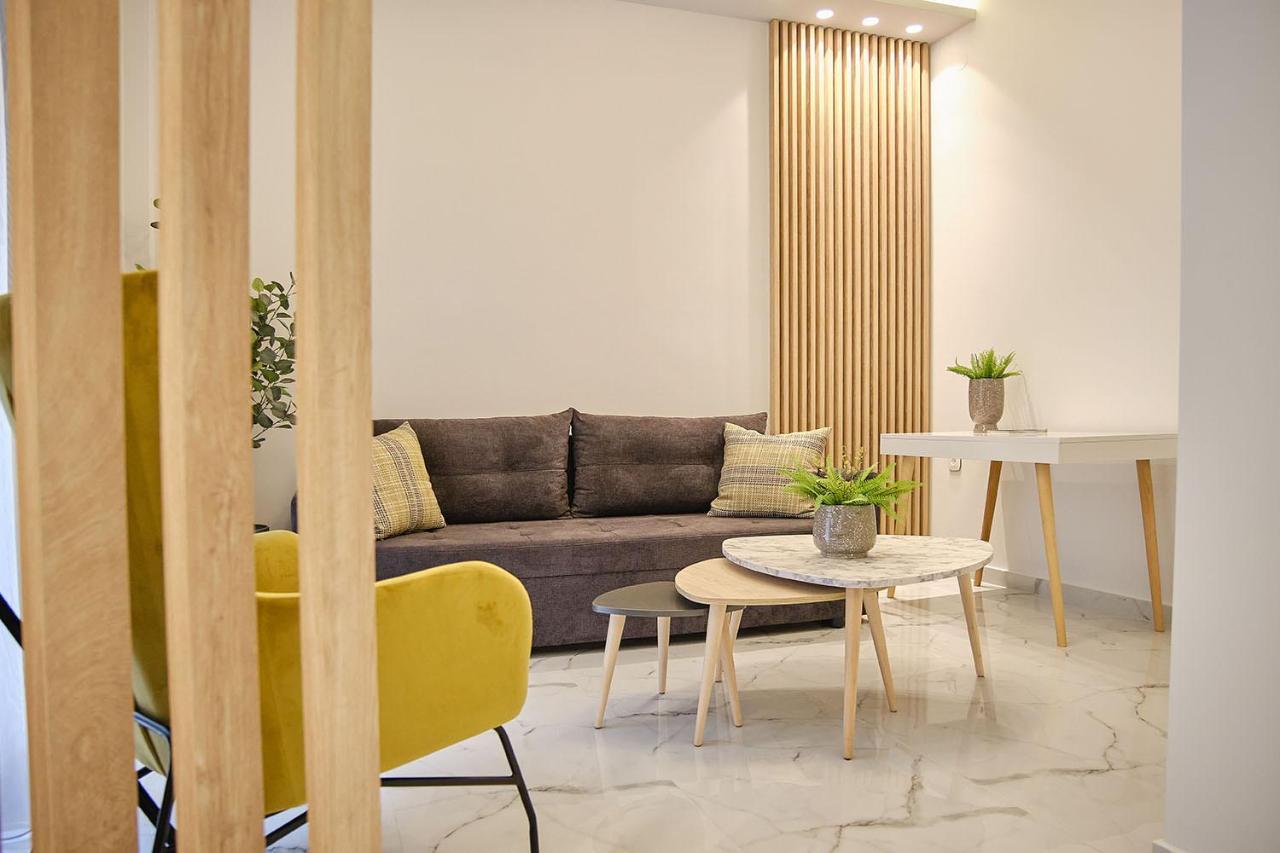 Elegant Central Apartment Veria - Με Ενδοδαπέδια Θέρμανση!!! Eksteriør billede