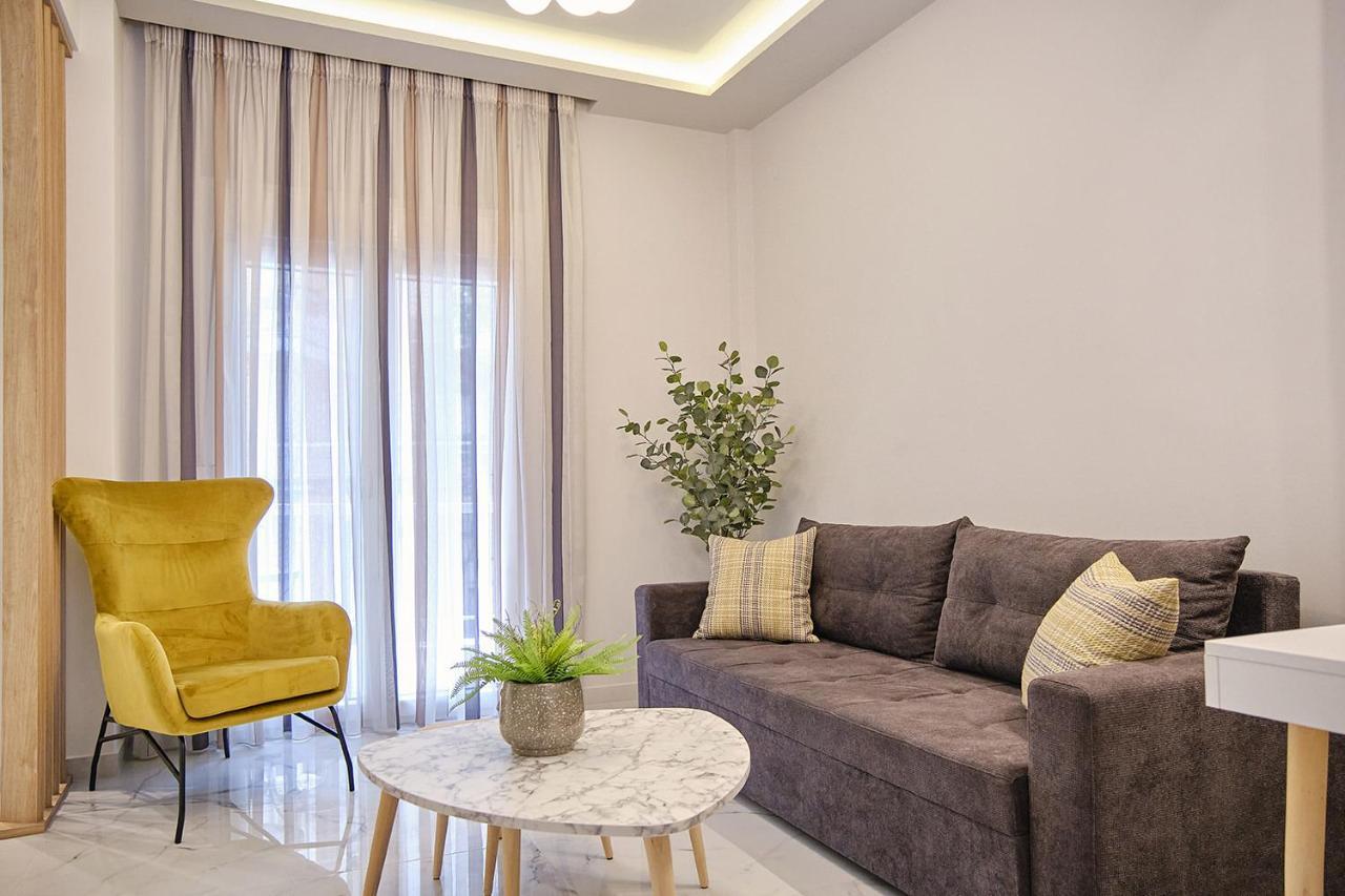 Elegant Central Apartment Veria - Με Ενδοδαπέδια Θέρμανση!!! Eksteriør billede
