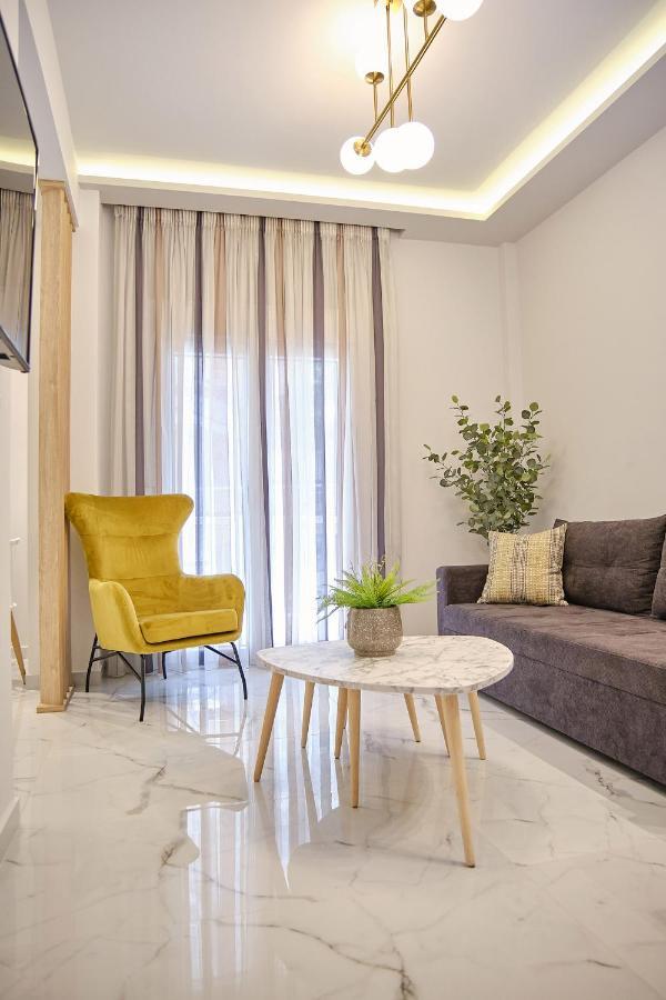 Elegant Central Apartment Veria - Με Ενδοδαπέδια Θέρμανση!!! Eksteriør billede